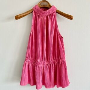 New York & Company Peplum Sleeveless Top Size XS